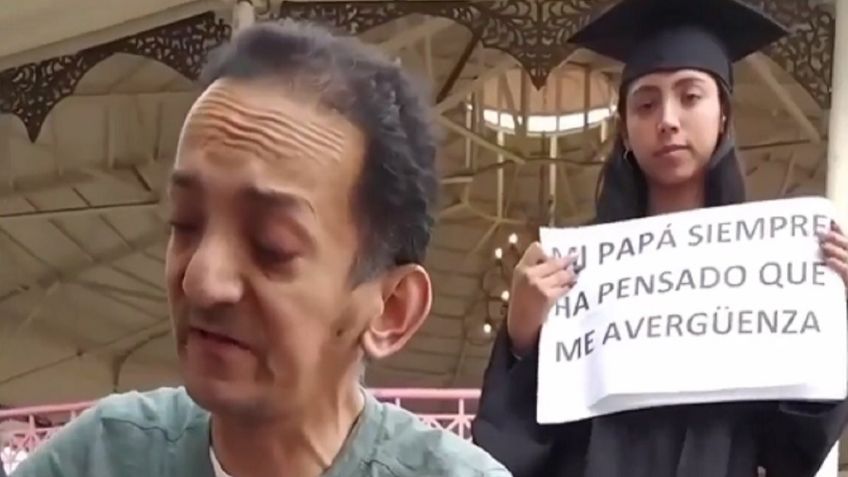 ¡CONMOVEDOR! Joven graduada agradece a su PADRE bolero; ASÍ REACCIONÓ | VIDEO VIRAL