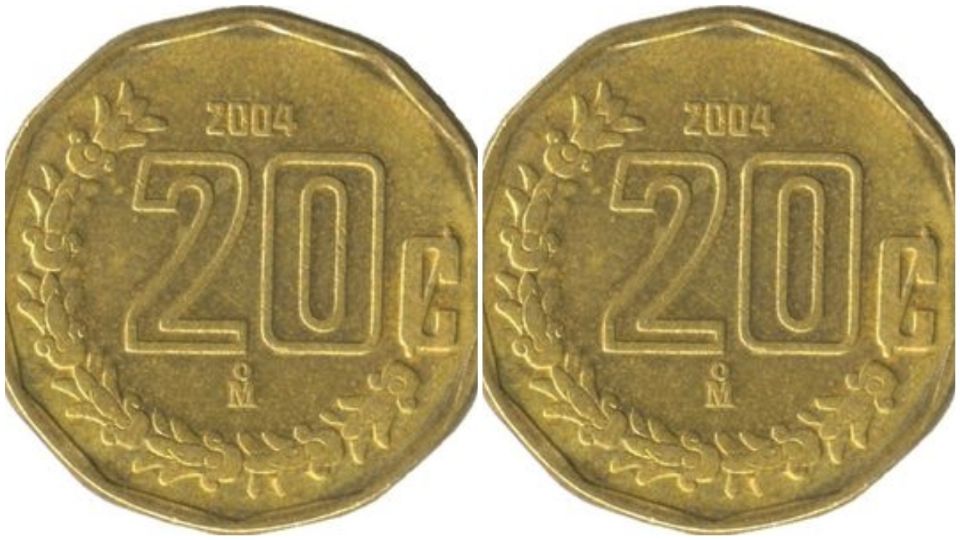 Esta moneda de 20 centavos tiene una representación muy especial. Foto: Especial