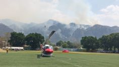 Se extiende incendio en Parque Nacional de Tepoztlán: VIDEO