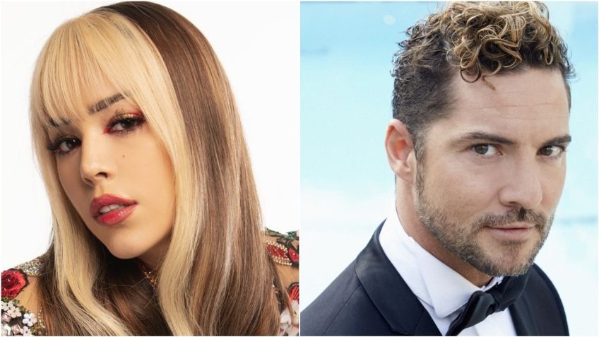 Danna Paola da una probadita de "Vuelve, vuelve" con David Bisbal; fans enloquecen con su estilo