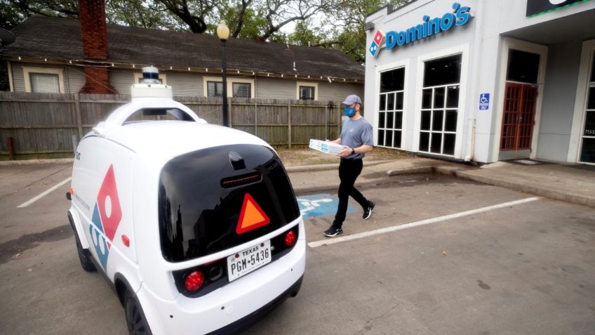 Domino's crea alianza con Startup para realizar ENTREGAS con un ROBOT