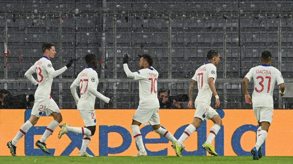 PSG consigue avanzar a su segunda semifinal consecutiva en Champions. Foto: AFP