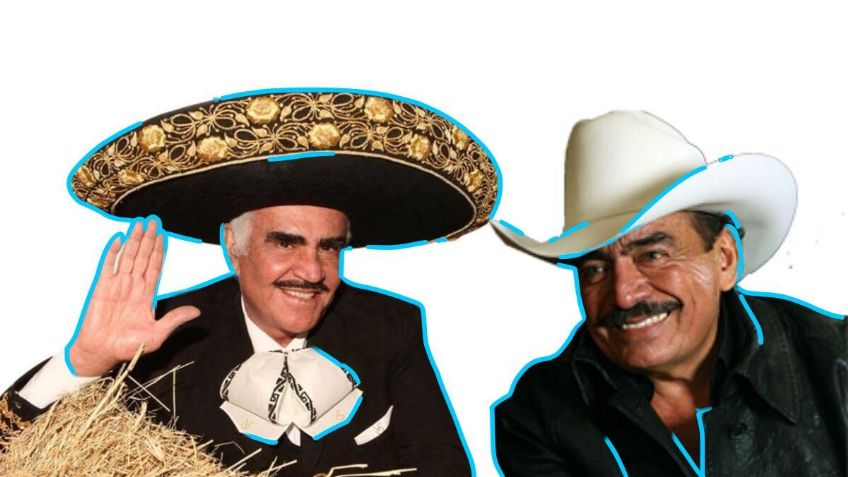 Vicente Fernández y Joan Sebastian: La inédita FOTO que comprueba su gran amistad y AMOR por los caballos