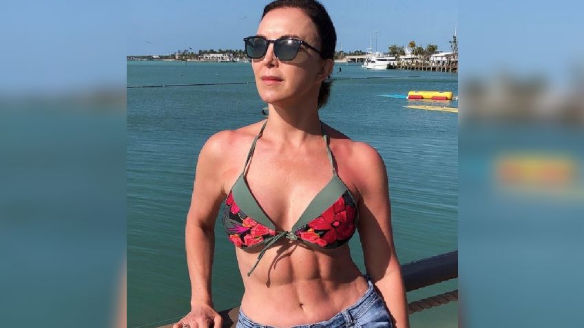 ¡Maribel Guardia a un lado! Ya llegó Laura Flores, la mujer con el abdomen más  perfecto, descubre cuál  es su secreto