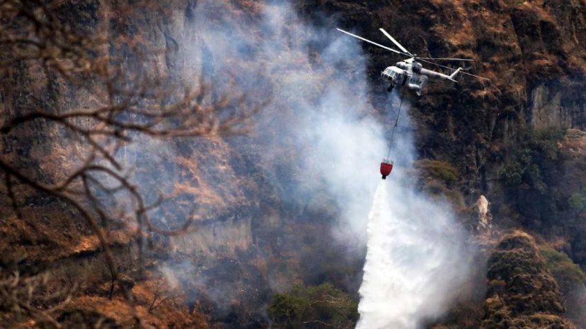 Incendio Tepoztlán: Gobierno de Morelos reconoció el trabajo de los brigadistas