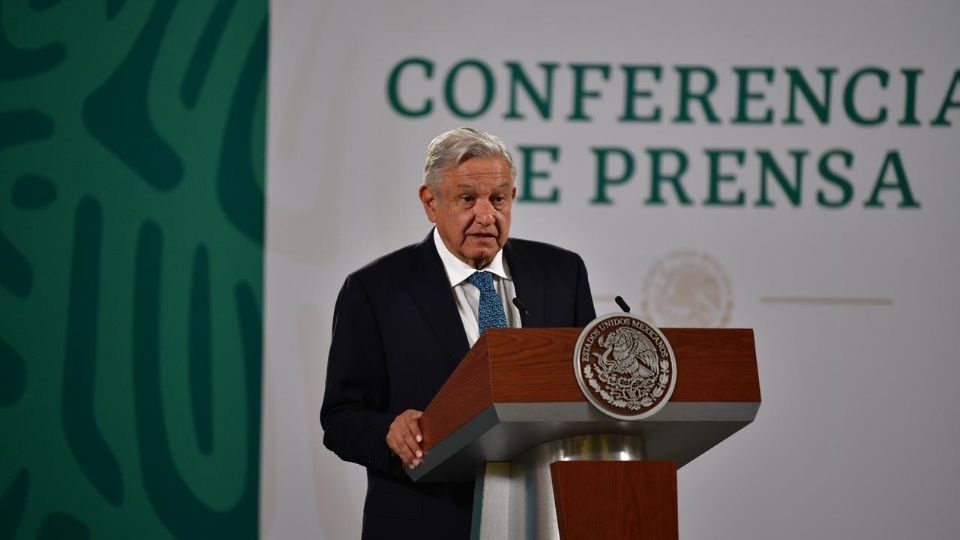 El Presidente ha defendido la reforma al Poder Judicial que extiende el mandato de Zaldívar. Foto: Daniel Ojeda