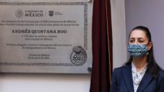 Claudia Sheinbaum encabeza conmemoración del aniversario luctuoso de Andrés Quintana Roo