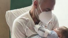 Gianluca Vacchi anuncia que su bebé ya fue operada