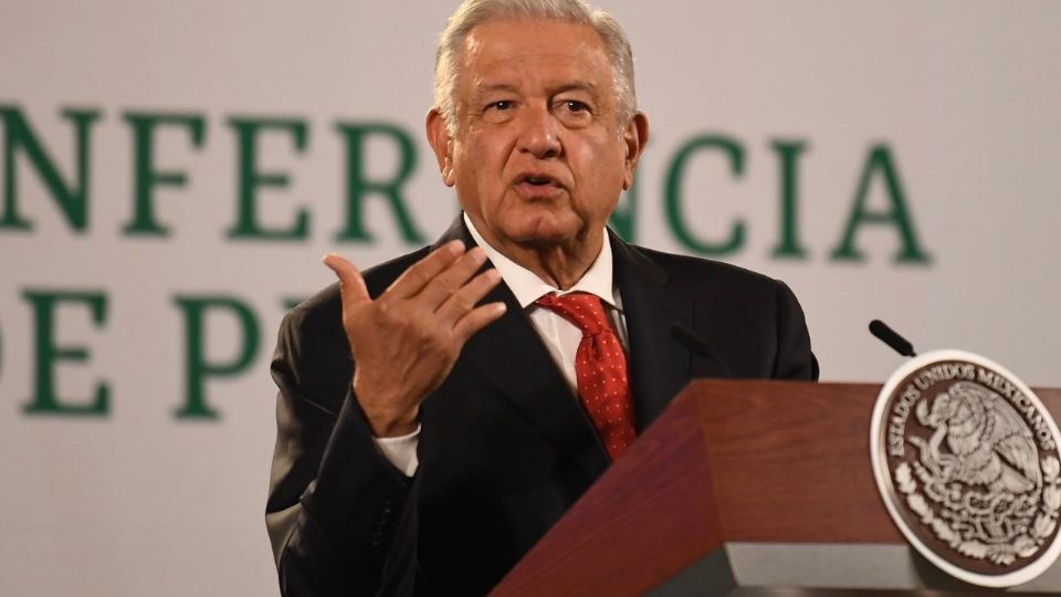 El presidente López Obrador habló sobre su posible encuentro con Kamala Harris 
FOTO: Leslie Pérez