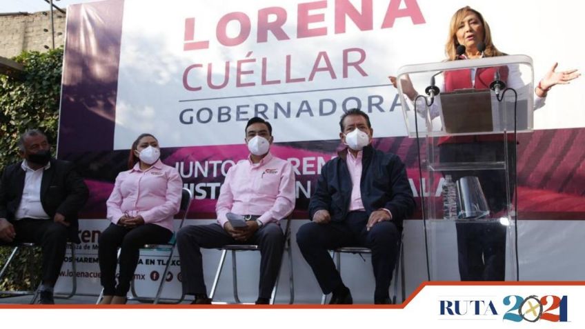 Lorena Cuéllar asegura que entregará buenas cuentas a Tlaxcala