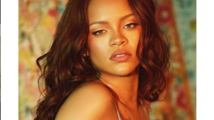 ¡RIHANNA EN LENCERÍA! Así presentó su nueva y sensual colección para la noche de bodas