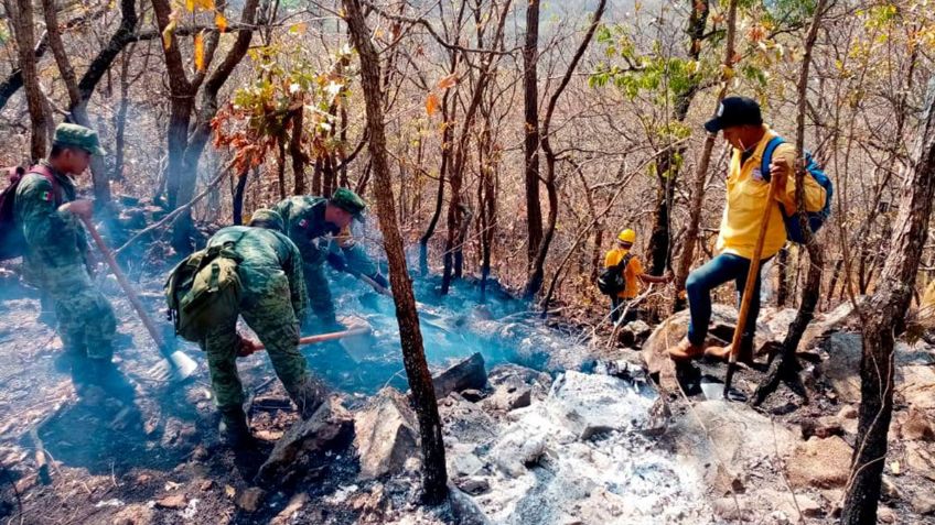 Chiapas: Arde el Cañón del Sumidero, son tres los incendios activos