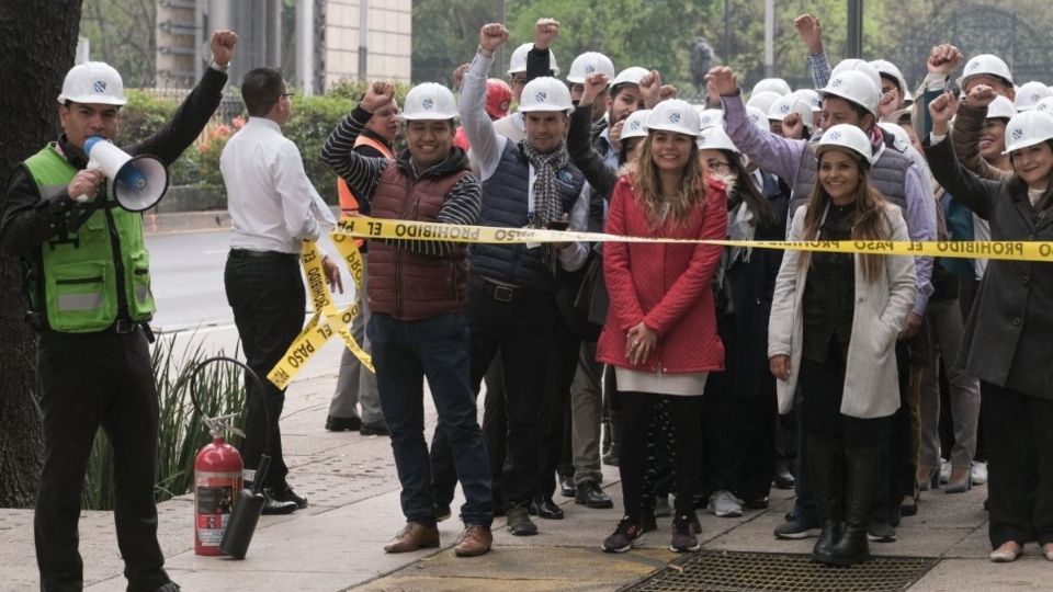 El año pasado se canceló el macrosimulacro por el Covid-19. Foto: Archivo | Cuartoscuro