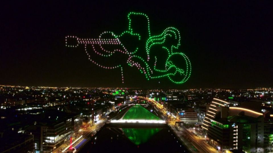 El cielo de la CDMX se iluminará con drones. Foto: Especial.