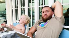 "Apunta a la boca": Conor McGregor enseña a su hijo de 3 años a pegarle a otros niños | VIDEO