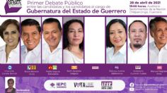 Anuncian debate entre aspirantes a la gubernatura de Guerrero sin Salgado Macedonio