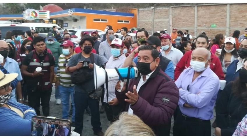 Félix Salgado Macedonio comenzó recorrido a la CDMX, ahora llegará al Tribunal Electoral