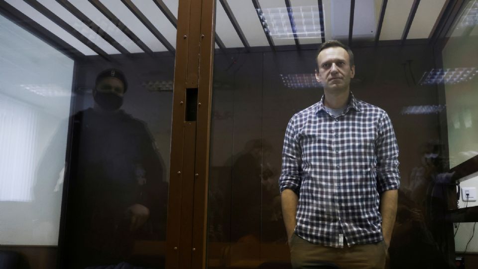 El líder de la oposición rusa asistió a una audiencia judicial, el pasado 20 de febrero. Foto: Reuters