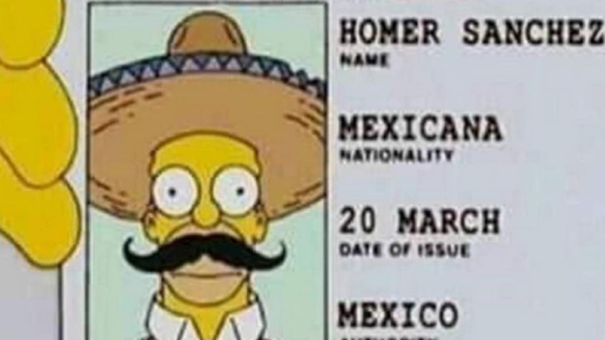 Los Simpson: El día en que Homero se volvió MEXICANO  y se apellidó Sánchez | VIDEO