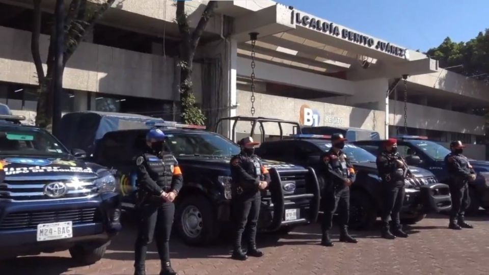 La alcaldía pasó de 70 a 300 elementos de seguridad, los cuales están presentes en los 28 cuadrantes para disminuir el tiempo de atención. Foto: Especial