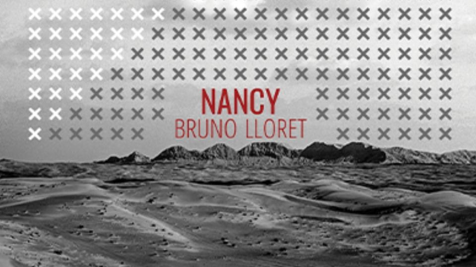 Nancy, de Bruno LLoret. Dharma Books. Ambos, diseño de portada Raúl Aguayo. Cortesía: Dharma Books