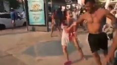 ¡Somos de Tepito! Así amenazan chilangos a comerciantes de Acapulco en pelea campal: VIDEO