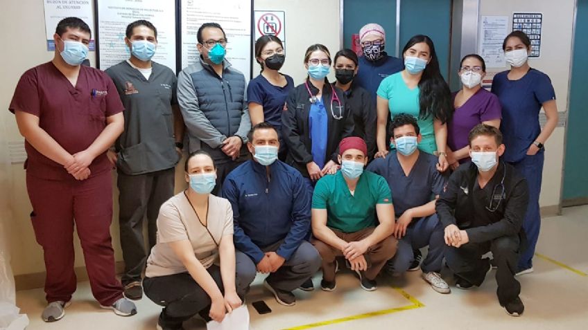 Héroes de la pandemia: Equipo de medicina interna del Hospital General de Tijuana