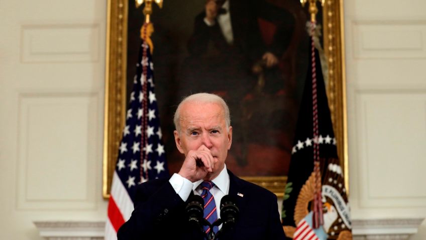 Joe Biden triste tras ataque contra policías que protegían el Capitolio