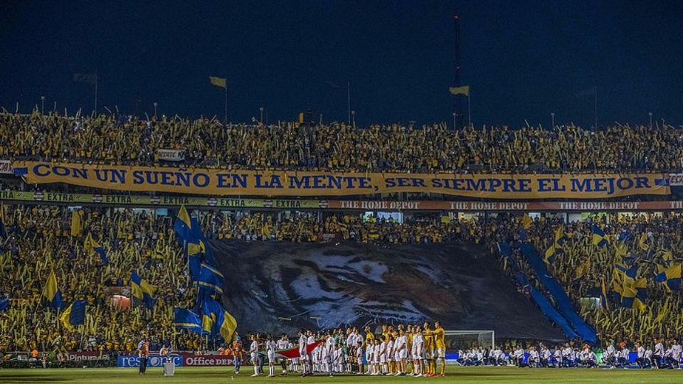 Tigres se prepara para recibir gente en el Volcán. Foto: Mexsport