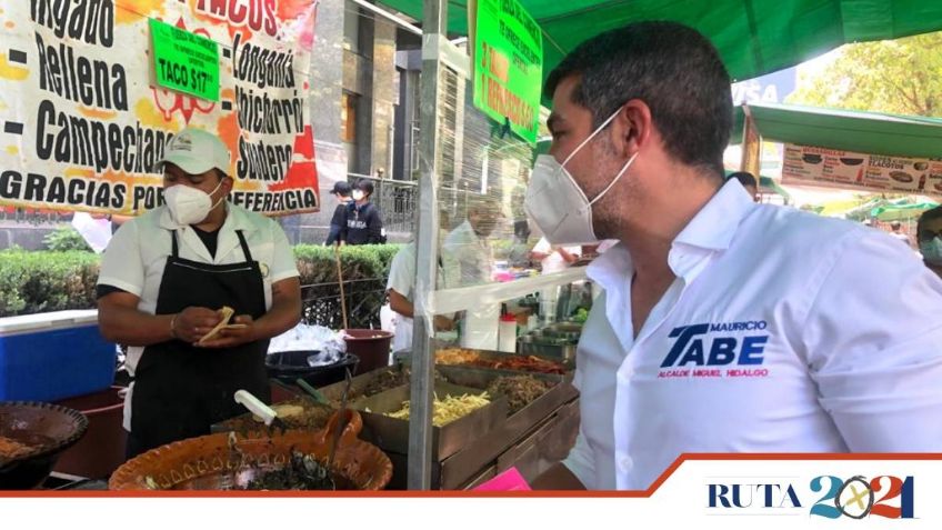 Mauricio Tabe promete apoyo a consumo local en Miguel Hidalgo