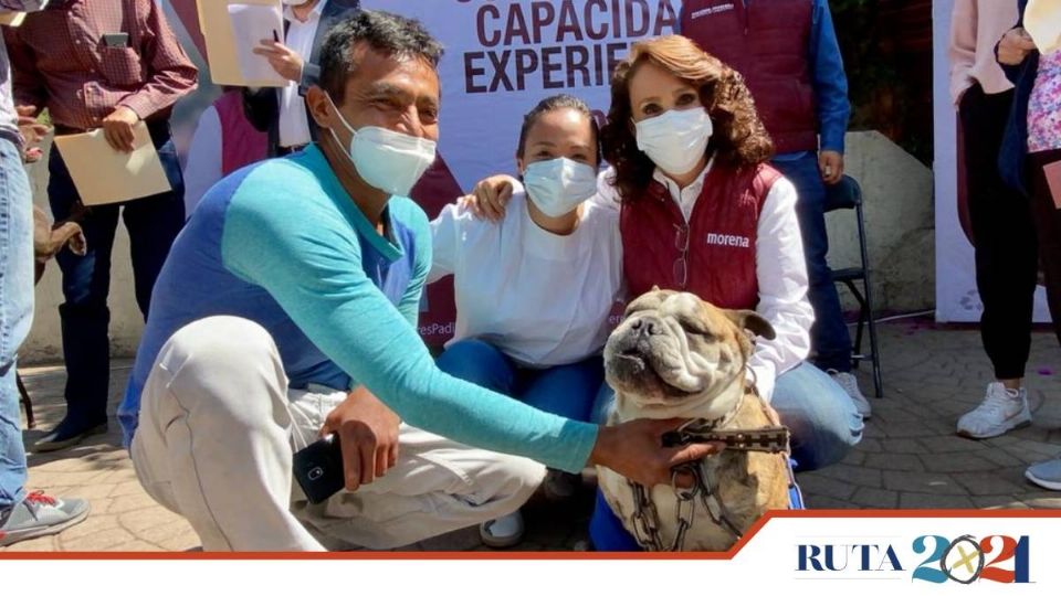 Padierna Luna adelantó que en su Gobierno se desarrollarán estrategias que permitan mejorar el bienestar de los animales. Foto: Especial