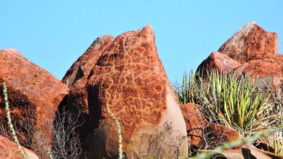 Difunden zona arqueológica de Boca de Potrerillos NL en billete de lotería. Foto: INAH