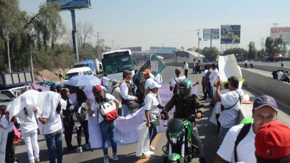 Los manifestantes aseguraron que no se retirarán hasta que las autoridades no les den una solución. Foto: Archivo | Cuartoscuro