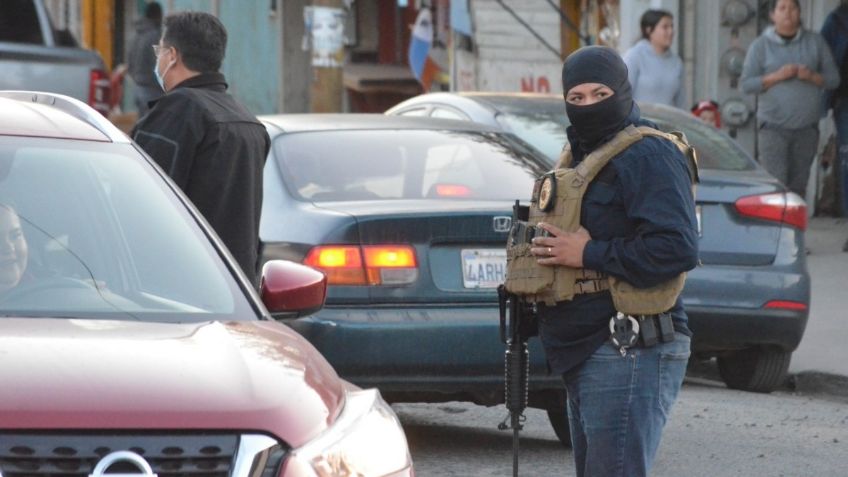 Operativos policiacos-militares son puestos en marcha en Tijuana, Baja California