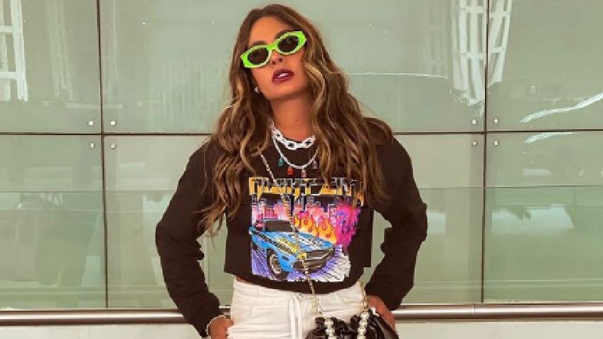 Galilea Montijo pasa de comprar ropa de paca a tener su tienda de moda; así la felicitó su esposo: FOTO