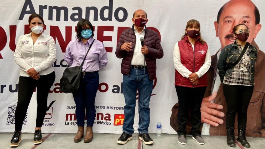 Estas son las propuestas de Armando Quintero para las mujeres de Iztacalco