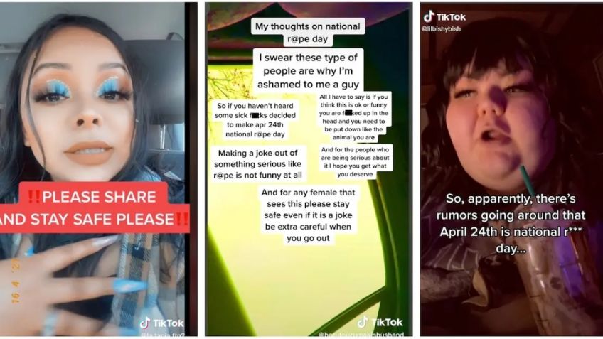 ¡ALERTA! Reto de TikTok incita al abuso contra mujeres el próximo 24 de abril 2021