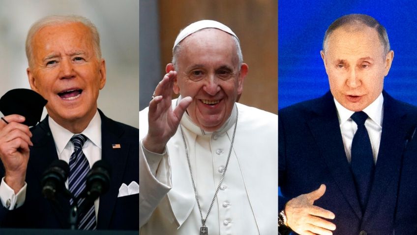 Joe Biden se REUNIRÁ con Vladimir Putin y el Papa Francisco este jueves; aquí la RAZÓN