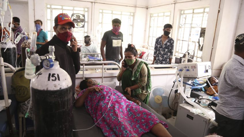 Covid-19: Mueren 22 pacientes en India por falla de oxígeno