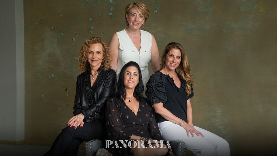 ELLAS. Shulamit Graber, Ana Paula Domínguez, Nathaly Marcus y Paulina Vieitez participarán en el evento. Foto: JDS Agencia