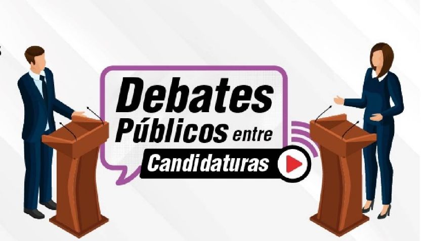 ¿A qué hora y dónde escuchar el debate de los candidatos al gobierno de Sinaloa?