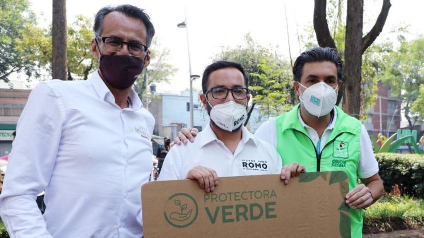 Presenta Romo La Protectora Verde, tarjeta para estimular el mejoramiento del medio ambiente