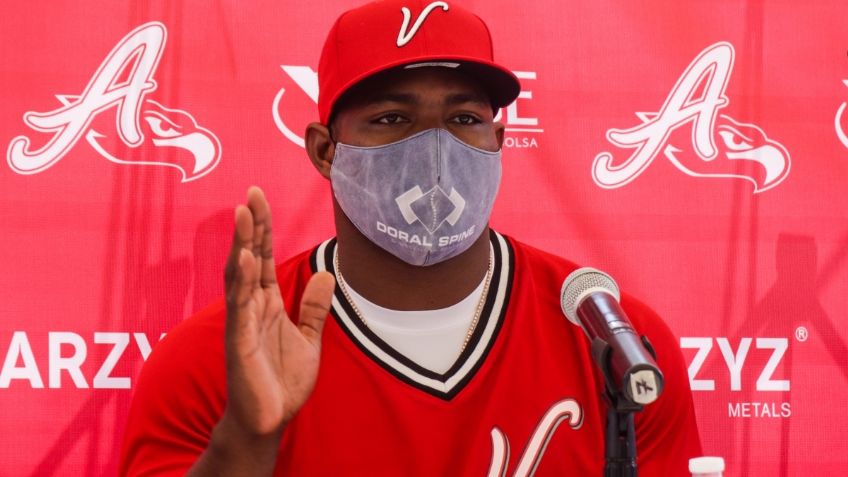 Yasiel Puig se presentó con El Águila de Veracruz como su máxima estrella