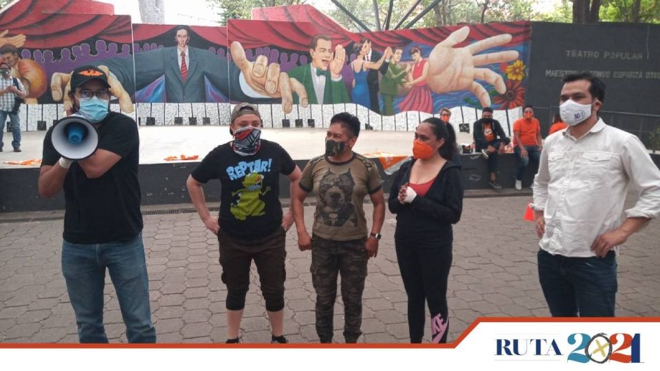 'Esta pequeña muestra de defensa personal es sólo para hacer visible la lucha de las mujeres a diario'. Foto: Especial