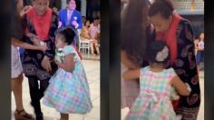 TikTok: Niña golpea a mujeres para ganar ramo de novia en una boda | VIDEO