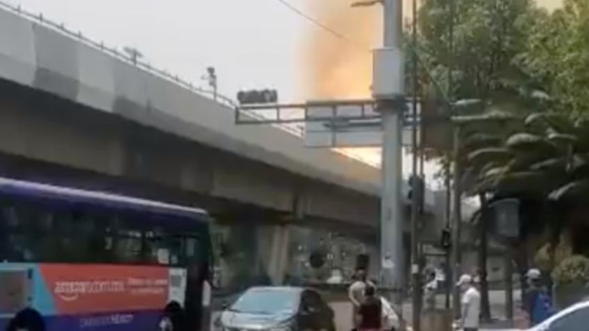 STC Metro: Se suspende el servicio en la Línea 4 por incendio en las vías