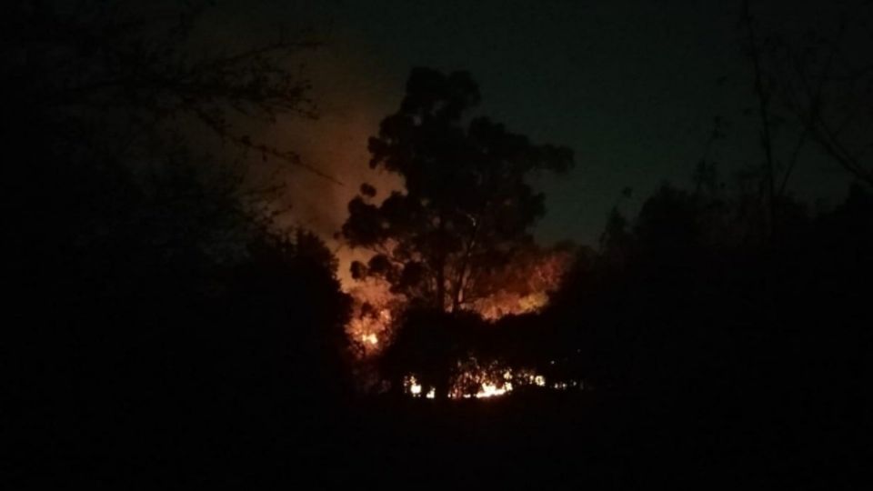 Protección Civil y Bomberos se encuentran trabajando en el lugar. Foto: @SGIRPC_CDMX