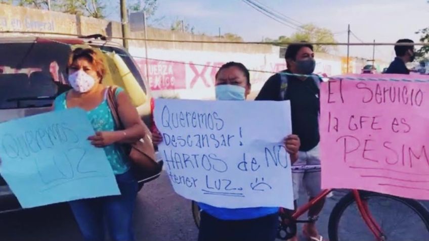 Protestan en el sur de Mérida debido a los apagones de luz