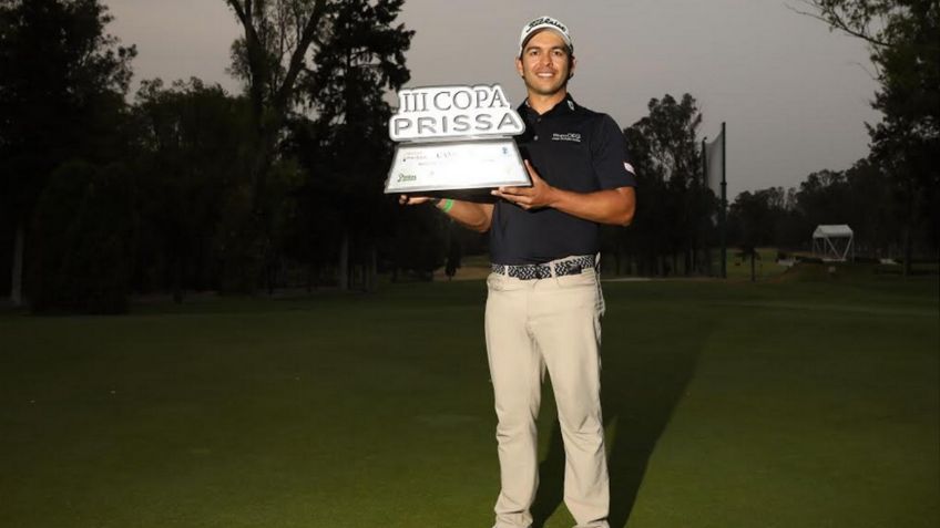 José Toledo alcanza la victoria en Gira de Golf Profesional en Puebla