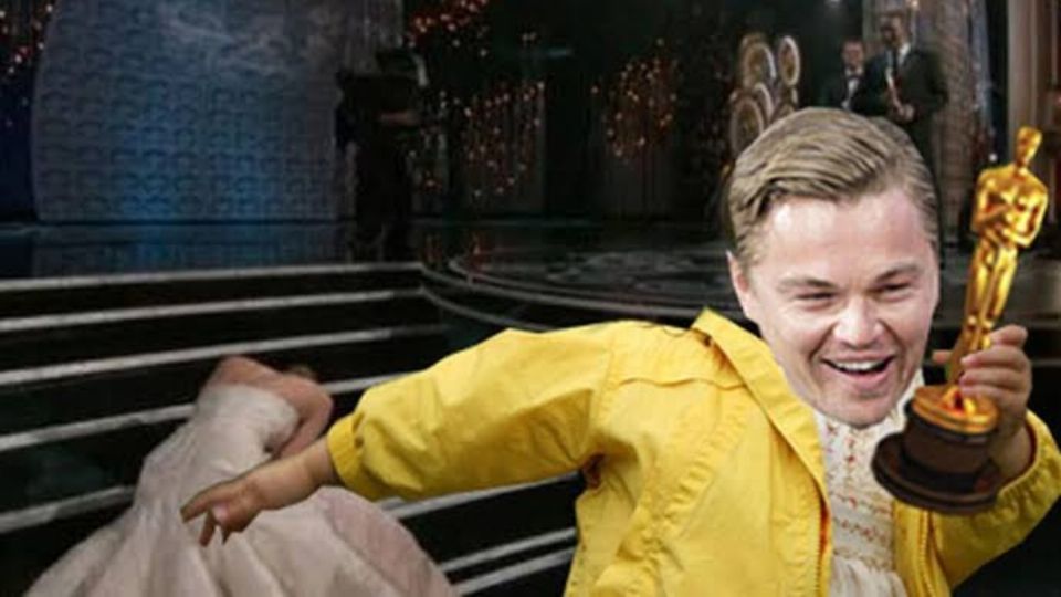 Leonardo DiCaprio nunca pasa de moda en los memes. Foto: Especial